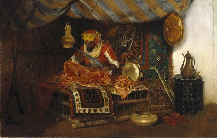 William Merritt Chase The Moorish Warrior Norge oil painting art
